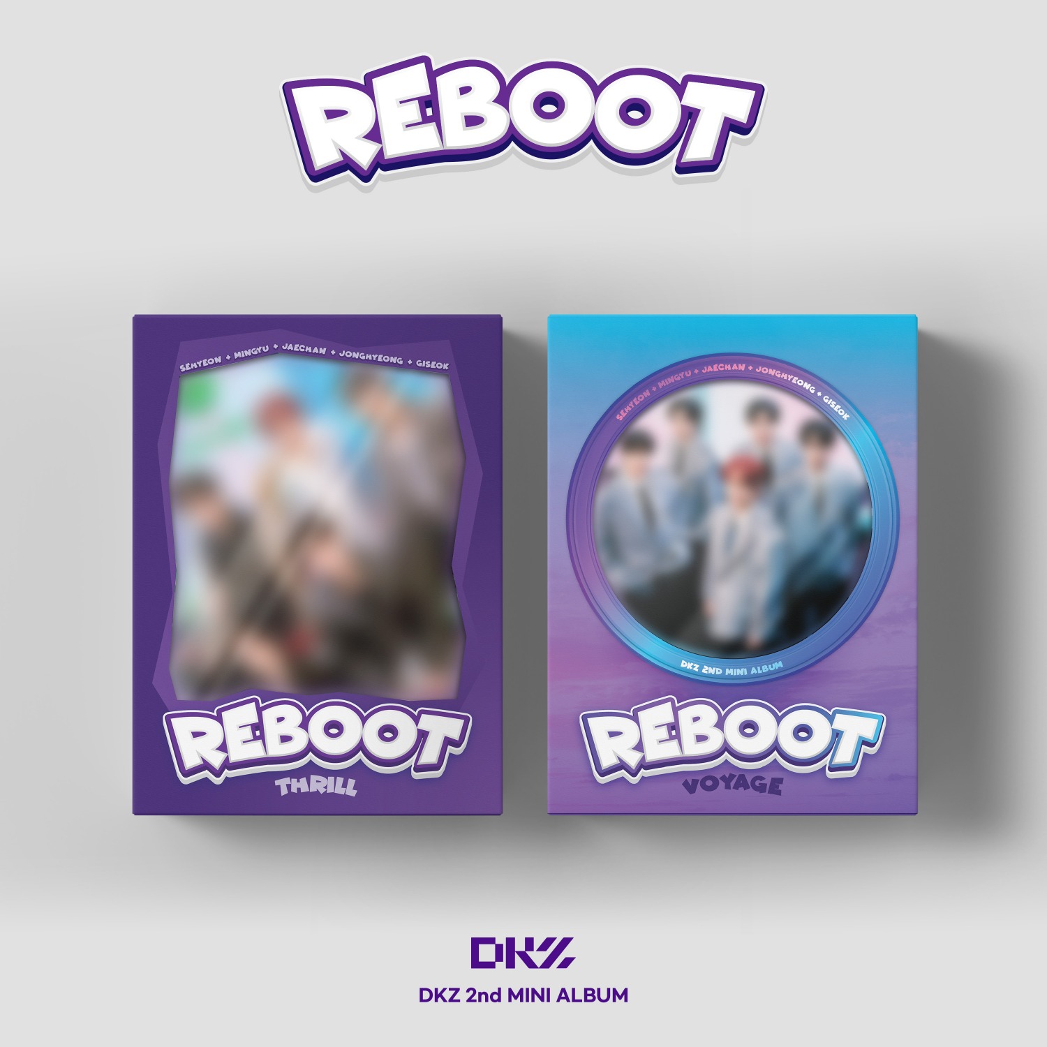 디케이지(DKZ) – 2nd Mini Album [REBOOT] (2종 세트)